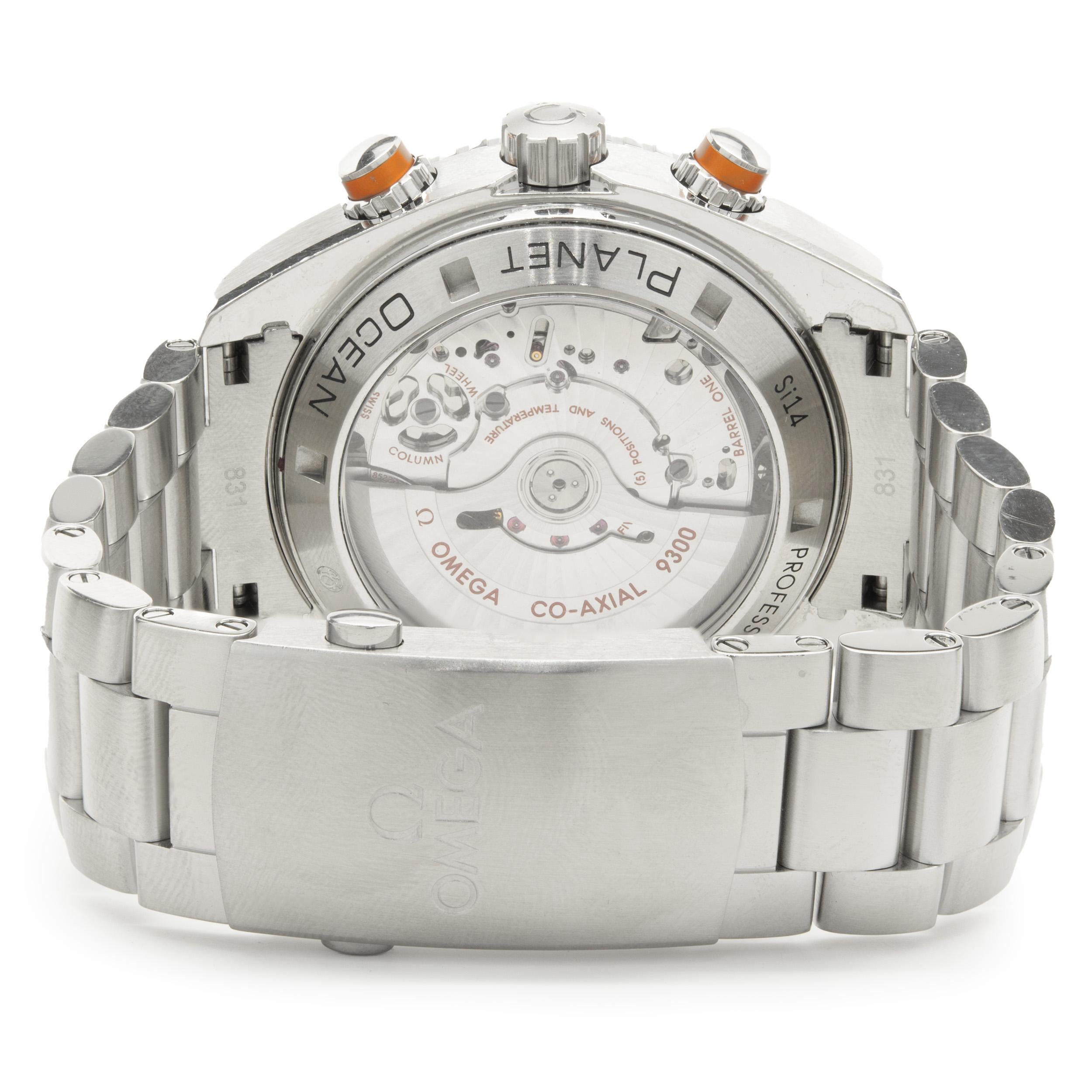 omega planet ocean chronograph