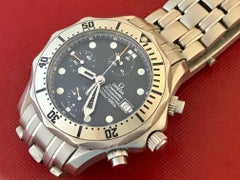Omega Stainless Steel Seamaster Professional Chronograph Automatic Wristwatch