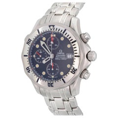 Omega Stainless Steel Seamaster Professional Chronograph Automatic Wristwatch