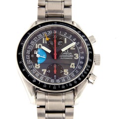 Omega Stainless Steel Speedmaster Automatic Wristwatch Ref 38205326