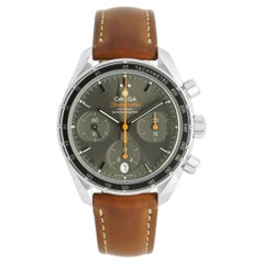 Omega Stainless Steel Speedmaster Gray Dial 38mm