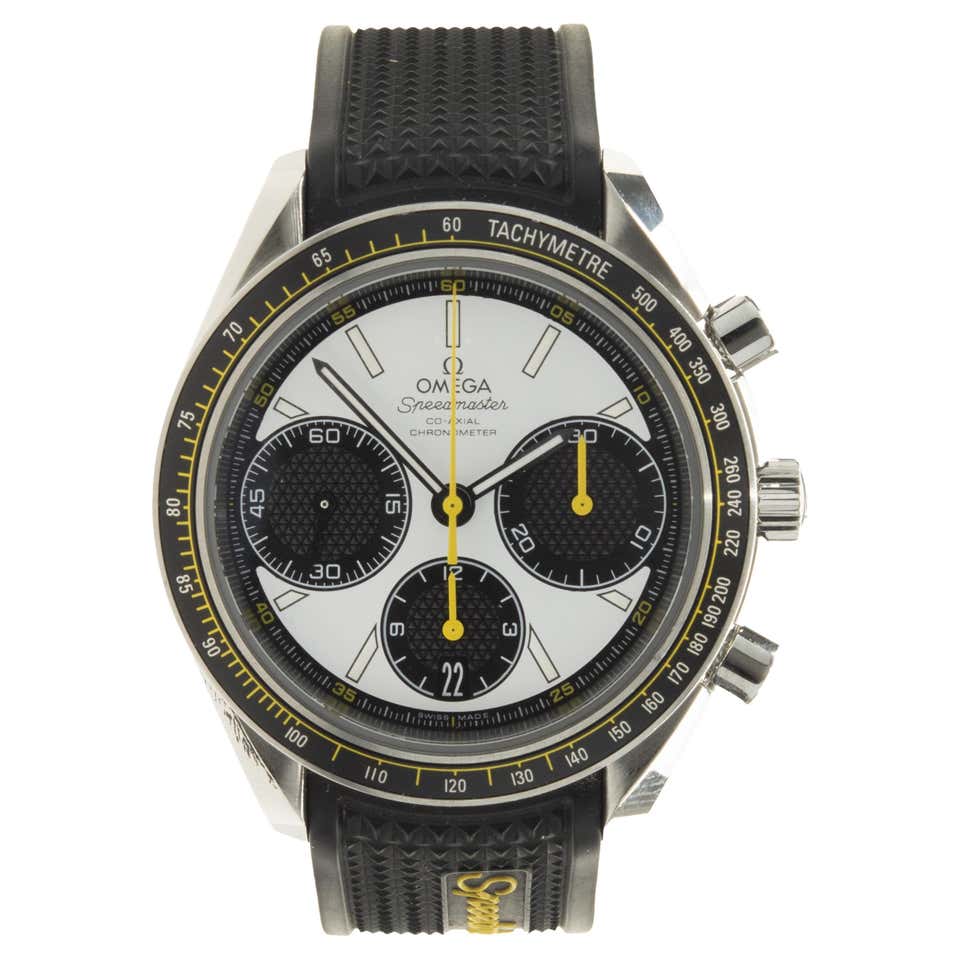 Omega Speedmaster Rally Racing Omega Stainless Steel Speedmaster Racing Co-Axial Chronograph at 1stDibs