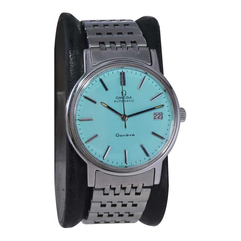 omega tiffany blue watch