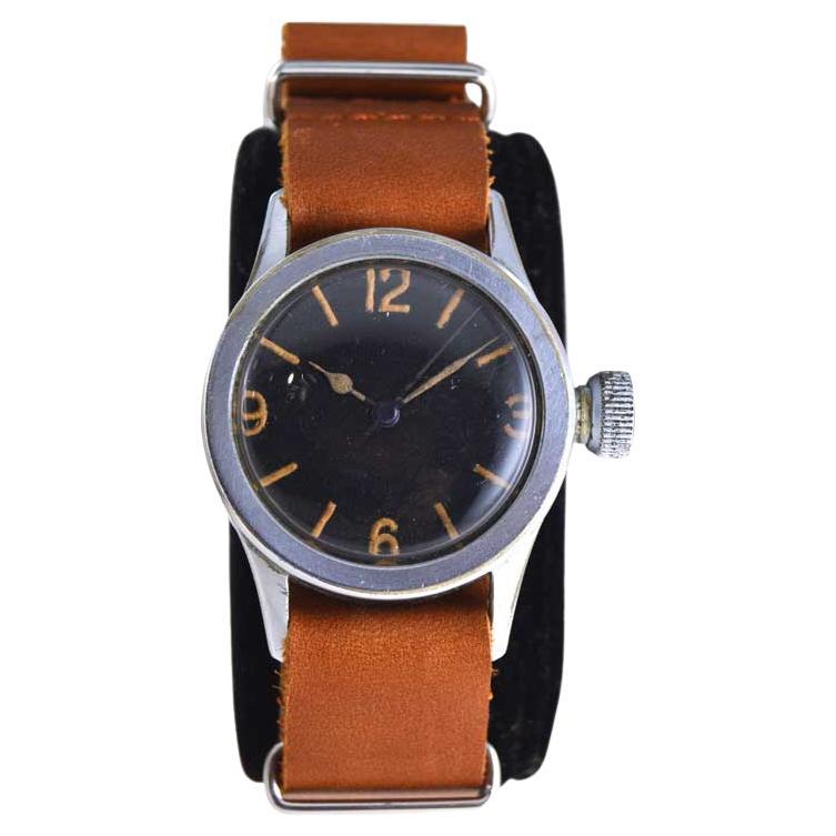 Modern Vintage Omega Steel Watch