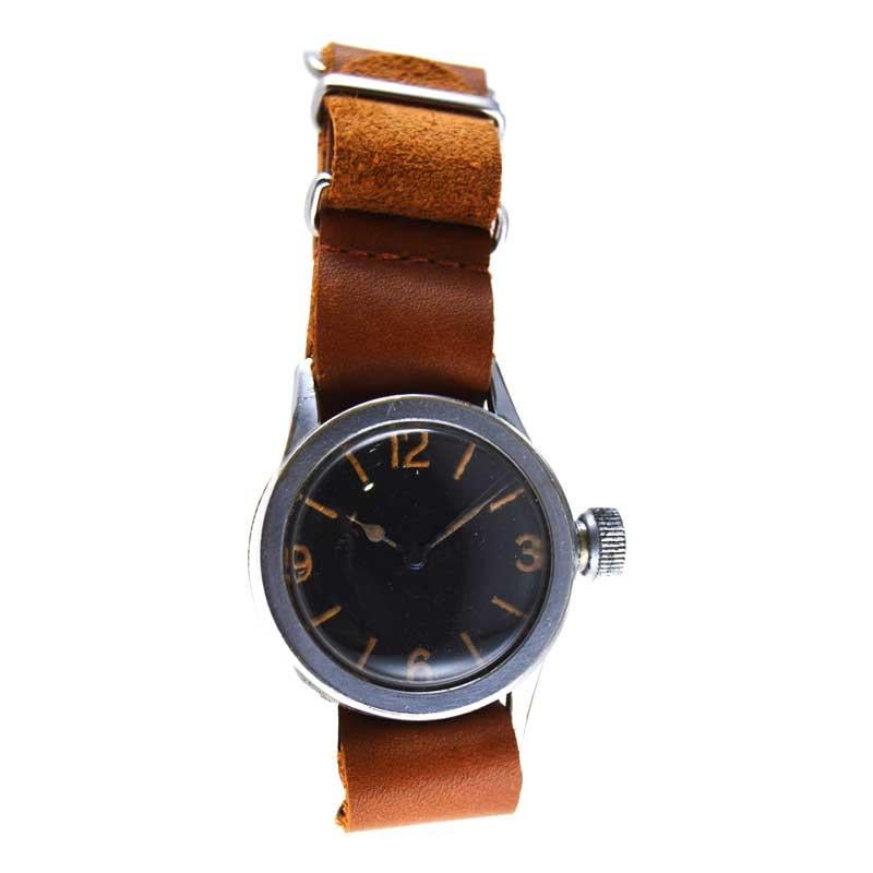 Vintage Omega Steel Watch 4