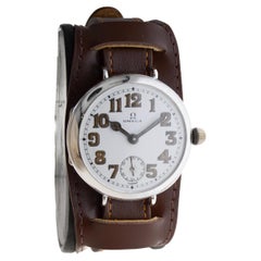 Reloj Omega de plata de ley