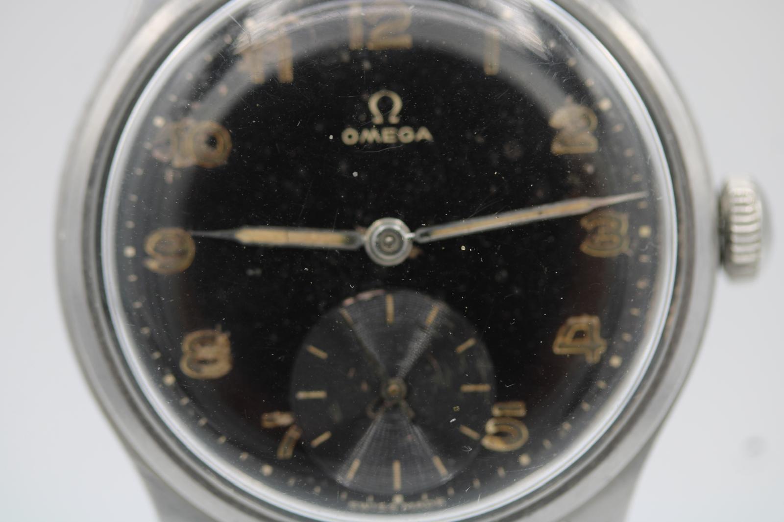 Omega Suverän 2400  35mm  Schwedische Militärausgabe  Kal. 30T2  1944 im Angebot 6