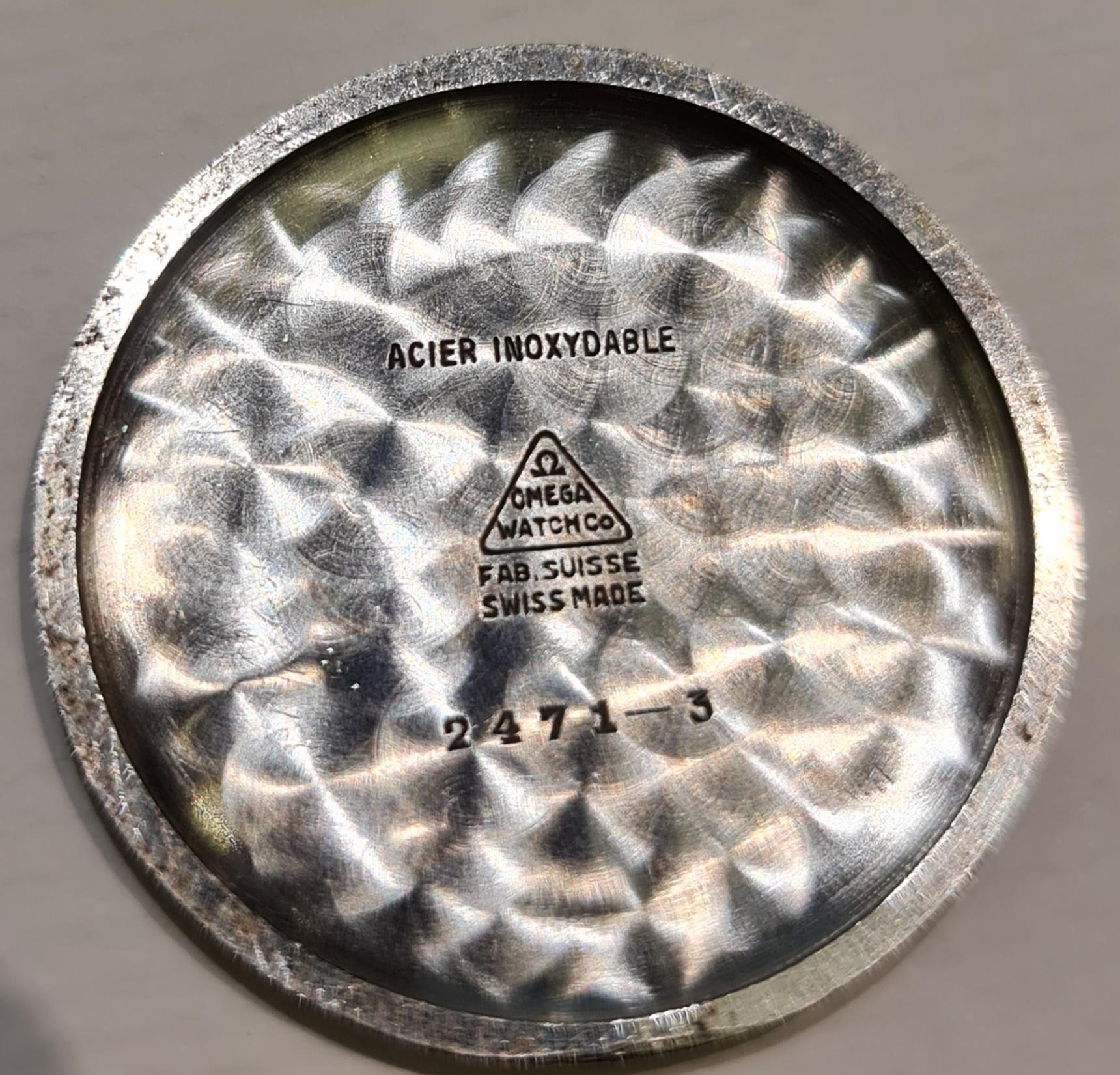 Omega Cosmic Dreifachdatum Mond, Ref 2471, Tagesdatum Mondphase, Sammlerstücke im Angebot 12