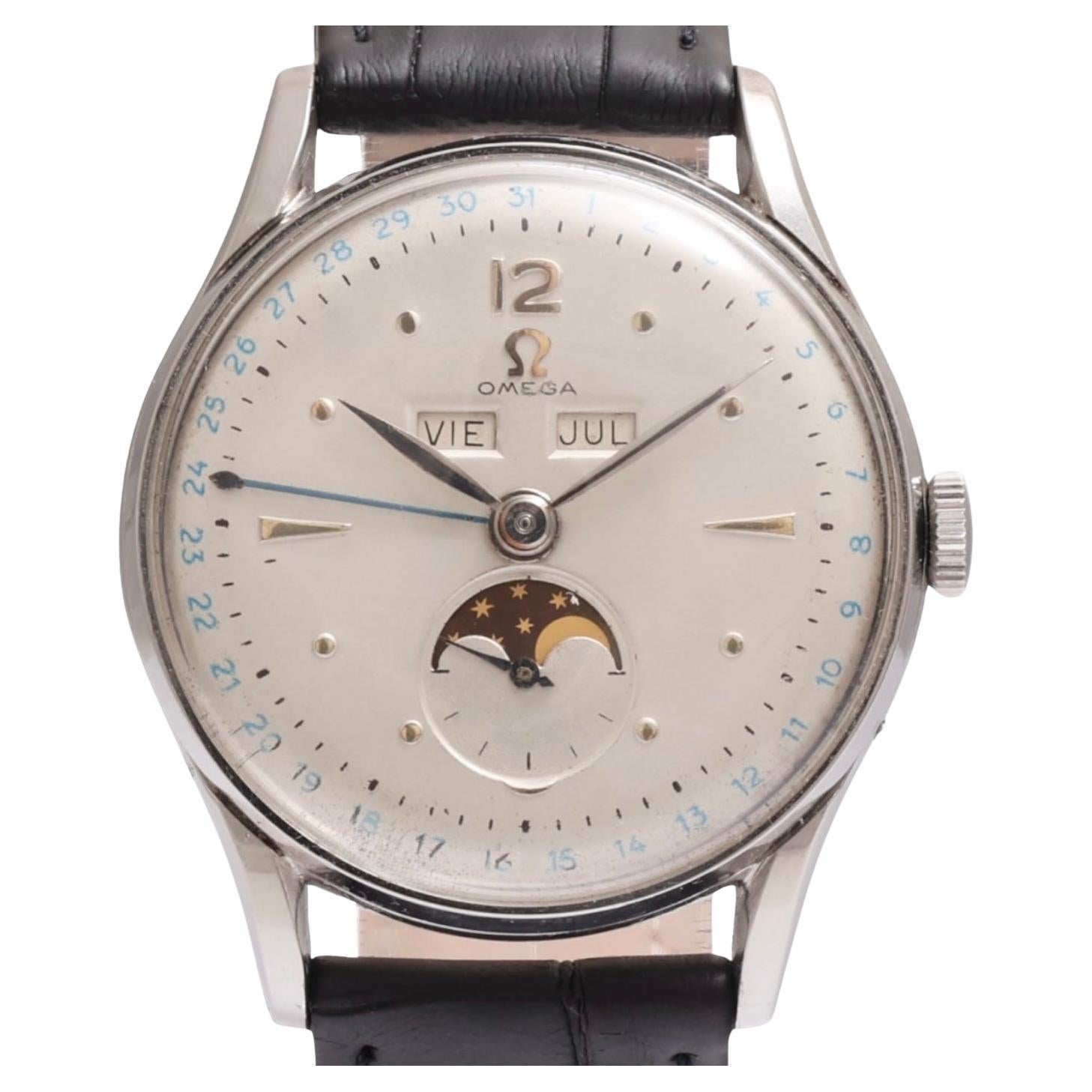 Omega Cosmic Triple Date Moon, Ref 2471, day date moonphase, Collectors