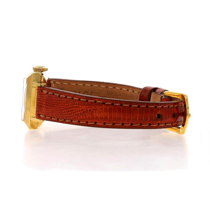 Omega Turler Damenuhr - Gelbgold 18k Mechanische Vintage 1 Yr Garantie 2