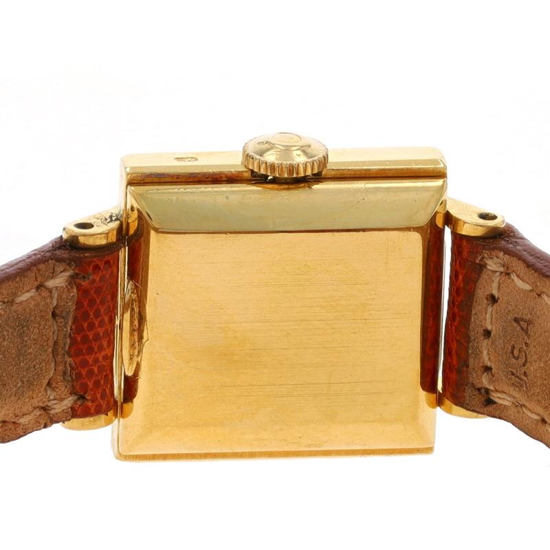 Omega Turler Damenuhr - Gelbgold 18k Mechanische Vintage 1 Yr Garantie 3