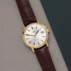 Omega Vintage 1360099 Men's Yellow Gold Watch
