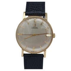 Omega Vintage 1615002 – 9ct Gold – Automatic – 35mm – 1962