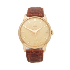 waffledile Omega Vintage 18 Karat Yellow Gold 16270831 Wristwatch