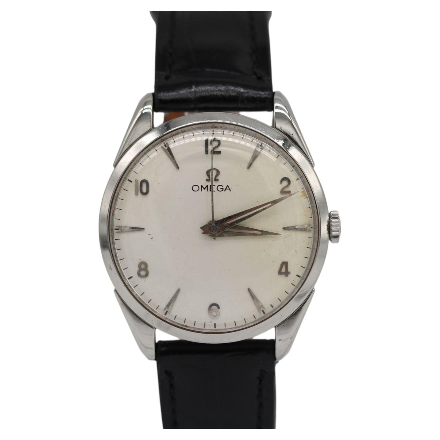 Omega Vintage – 1960 – Cuerda manual – 34 mm – Revisado en venta