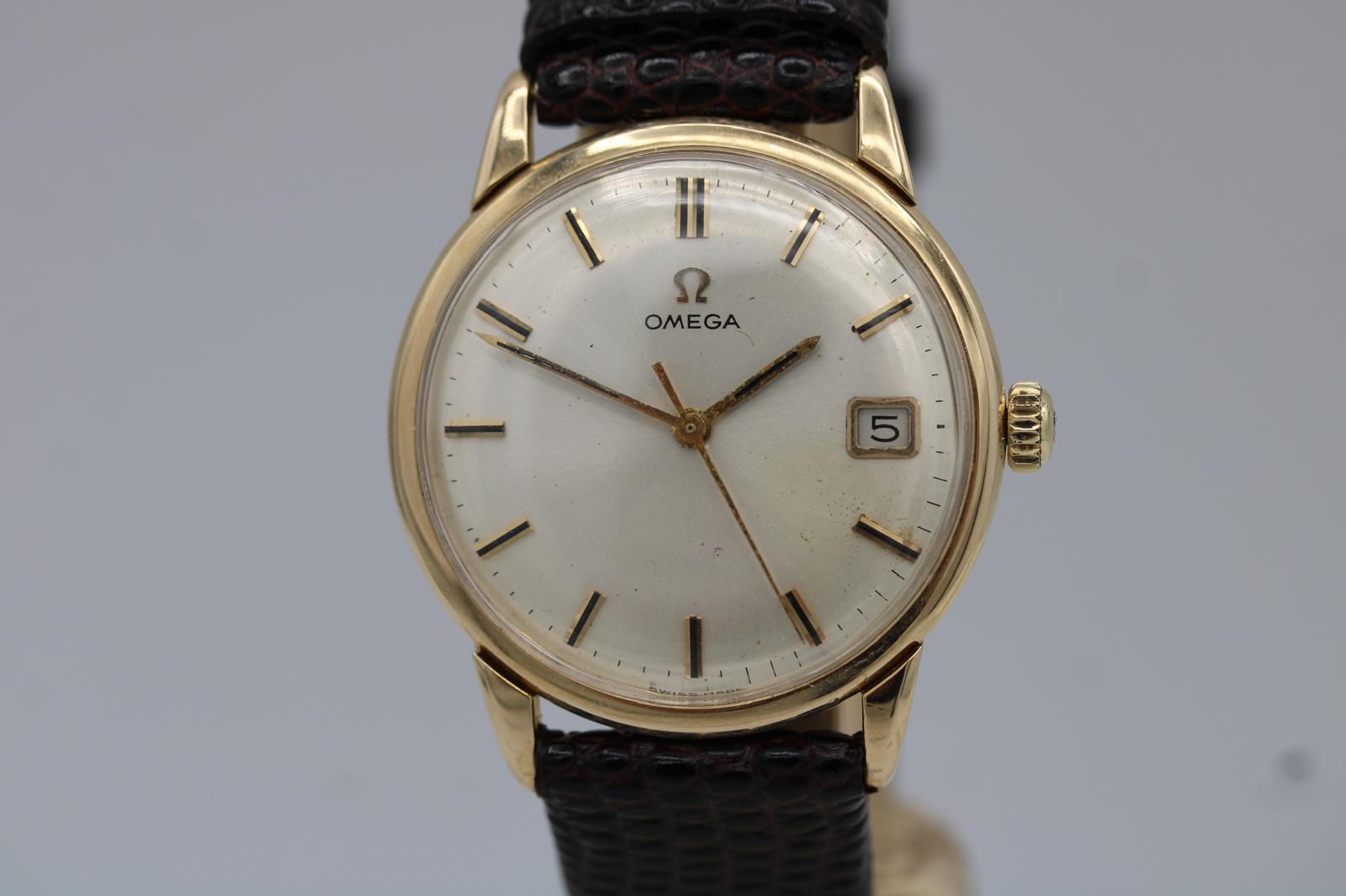 Omega - Años 60 Vintage - Oro 9ct - Cal. 611 cuerda manual en venta 6