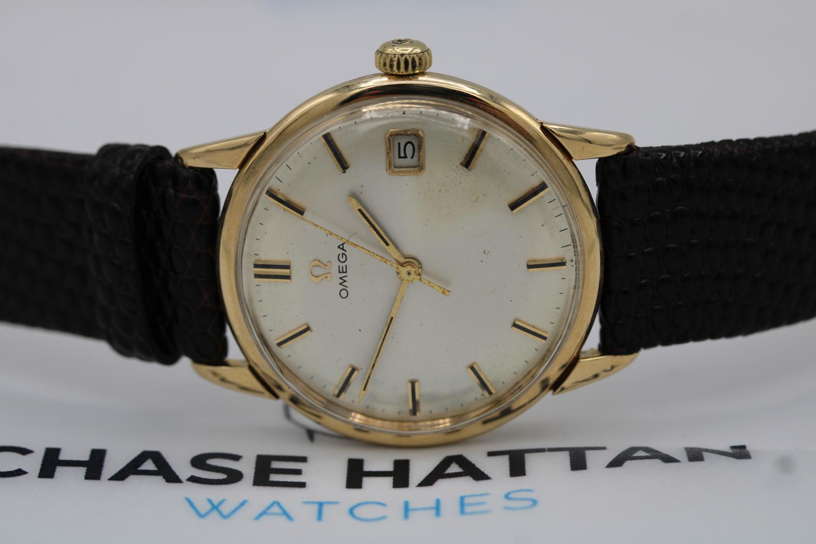 Omega - Años 60 Vintage - Oro 9ct - Cal. 611 cuerda manual en venta 7