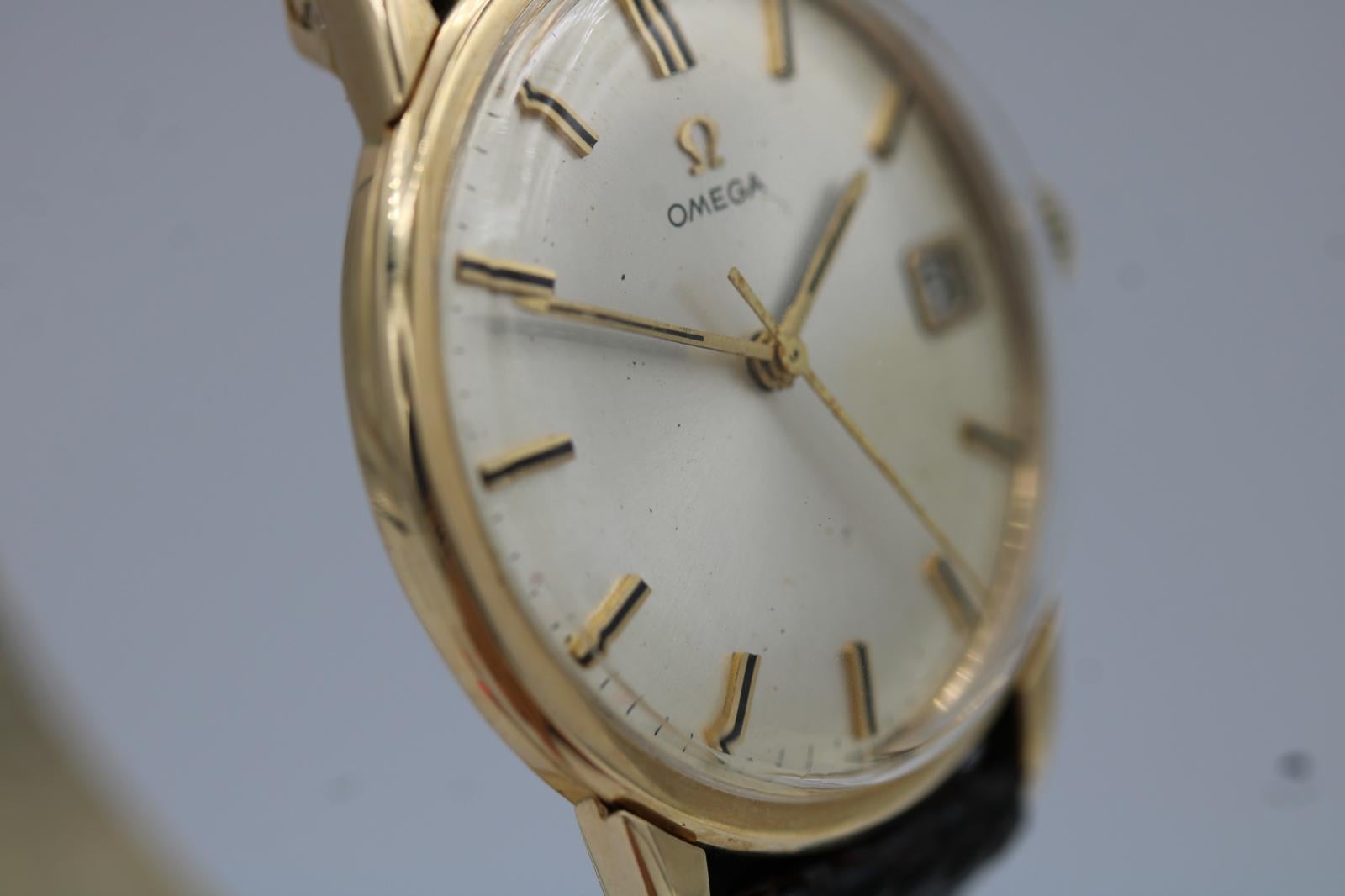 Omega - Años 60 Vintage - Oro 9ct - Cal. 611 cuerda manual en venta 2