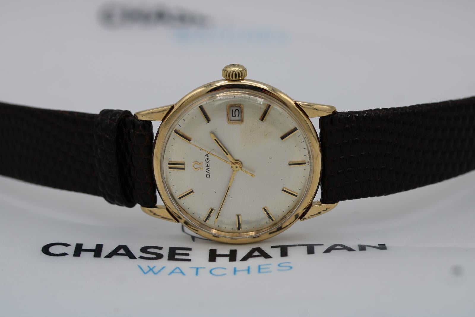 Omega - Años 60 Vintage - Oro 9ct - Cal. 611 cuerda manual en venta 4