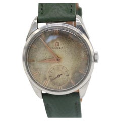Omega Vintage 2900‑4  Stainless Steel  Manual Wind  1958 “Burnt” Patina Dial