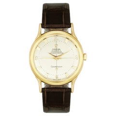 Omega Vintage Constellation Automatic 18k Yellow Gold 35mm