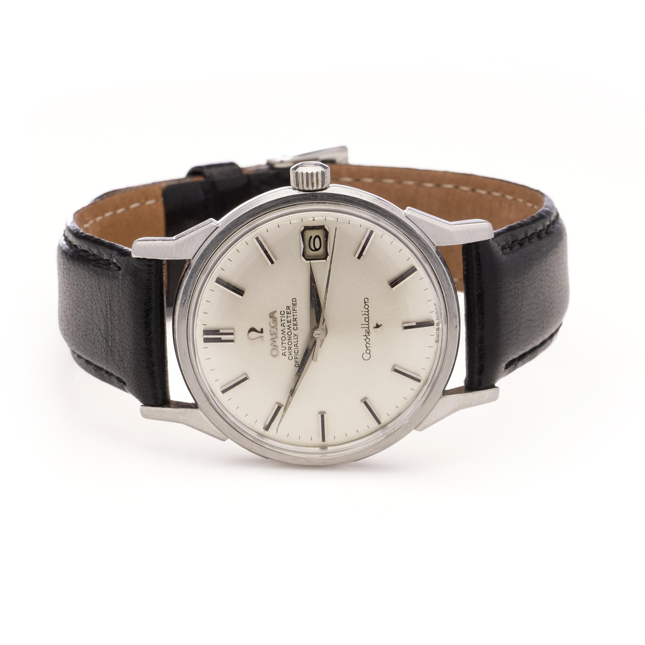 Omega Montre-bracelet vintage à chronomètre automatique Constellation pour hommes 8