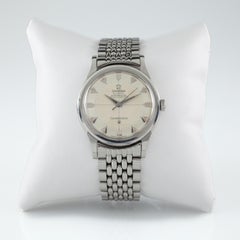 Omega Vintage Constellation Pie Pan Stainless Steel Watch #551 #14381