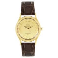 Omega Vintage Constellation or jaune