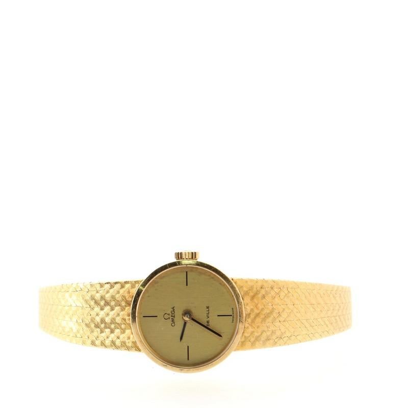 omega de ville gold vintage