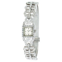 Omega Vintage Dress 650 Women's Quartz Watch in 18K White Gold