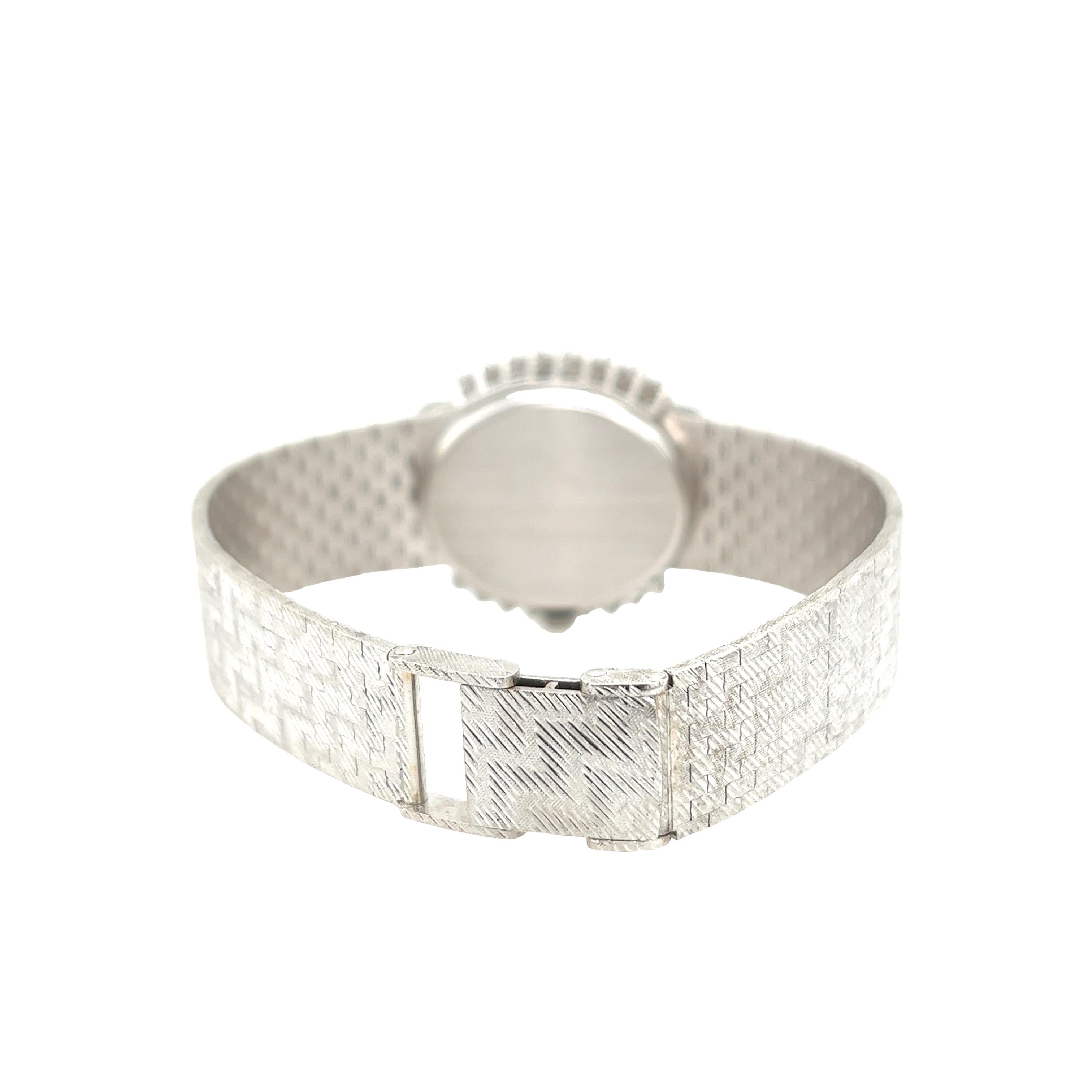 OMEGA Vintage Watch Diamond & 18ct White Gold,  1970's 2