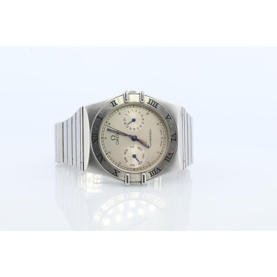 Omega Uhr. Authentische Herren Omega Constellation Day Date Armbanduhr. 1