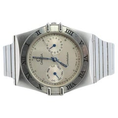 Omega Watch. Authentic Mens Omega Constellation Day Date Wristwatch.