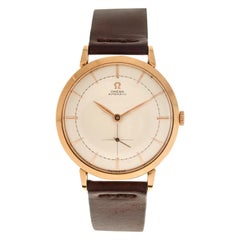 Omega Omega Uhr Automatik Oversize Ref. 2660 in 18 Karat Roségold