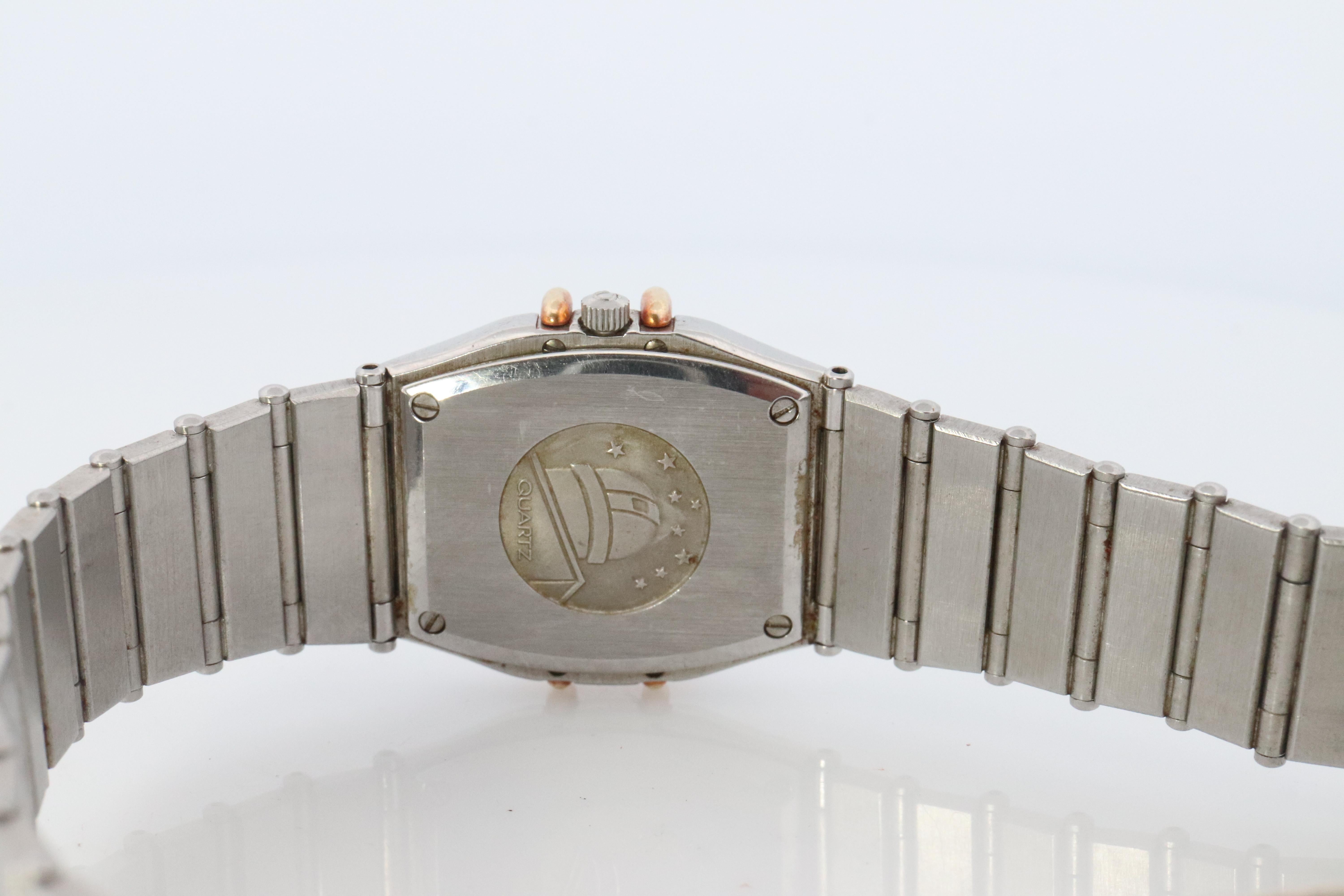 Montre Omega. Omega 1455 Constellation 18k YG et SS pour femmes en vente 2