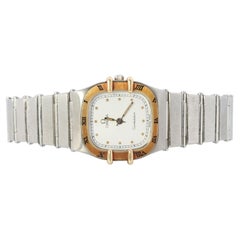 Omega Watch. Ladies Omega 1455 Constellation 18k YG and SS.