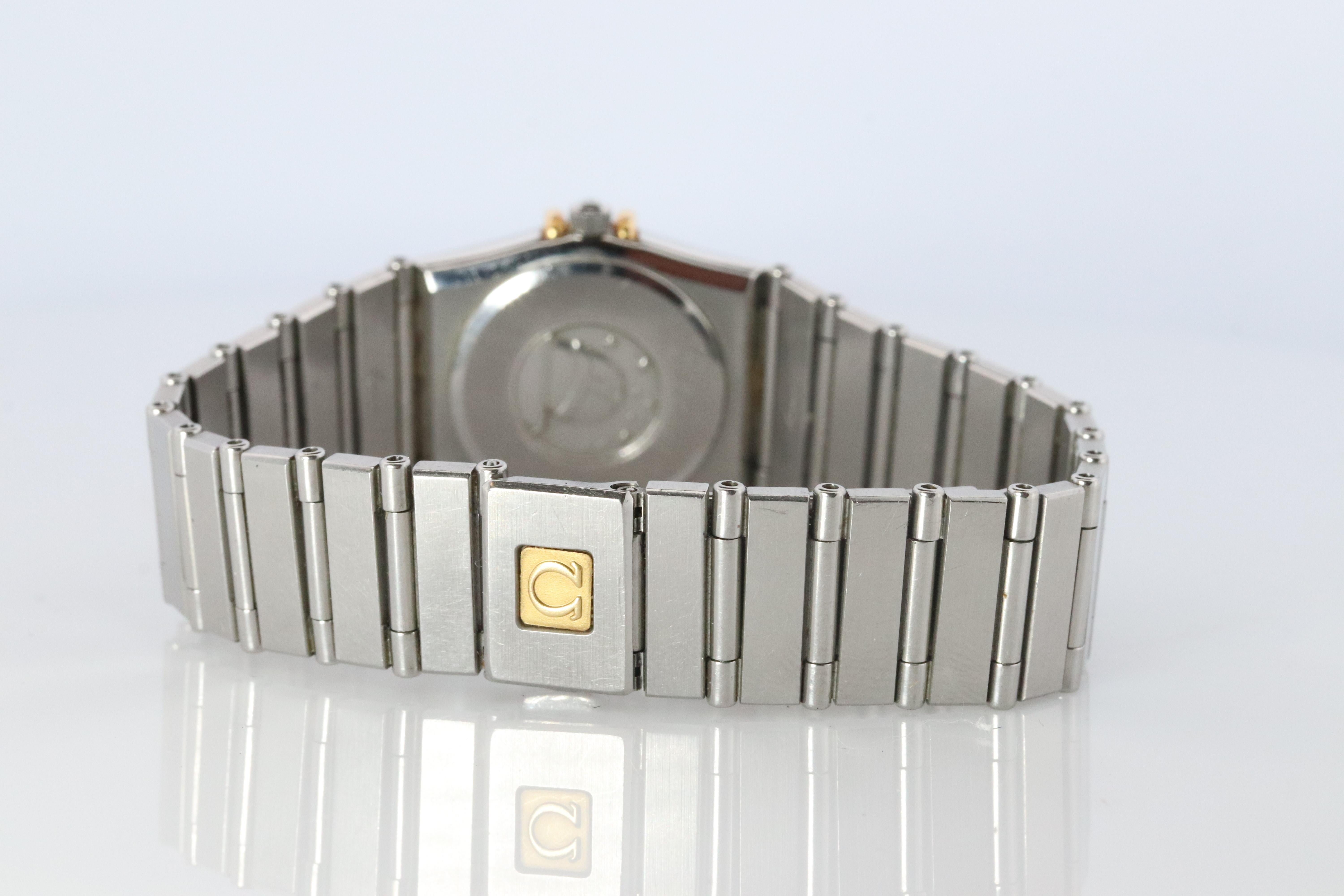 Women's Omega Watch. Ladies Omega  Constellation 18k YG and SS. For Sale