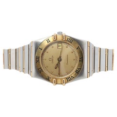 Omega Watch. Ladies Omega Constellation 18k YG and SS.