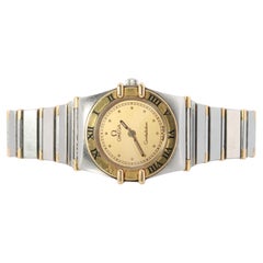 Omega Watch. Ladies Omega  Constellation 18k YG and SS.