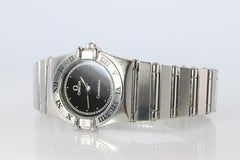 Omega Watch. Ladies Omega  Constellation Black Dial Womens Wristwatch