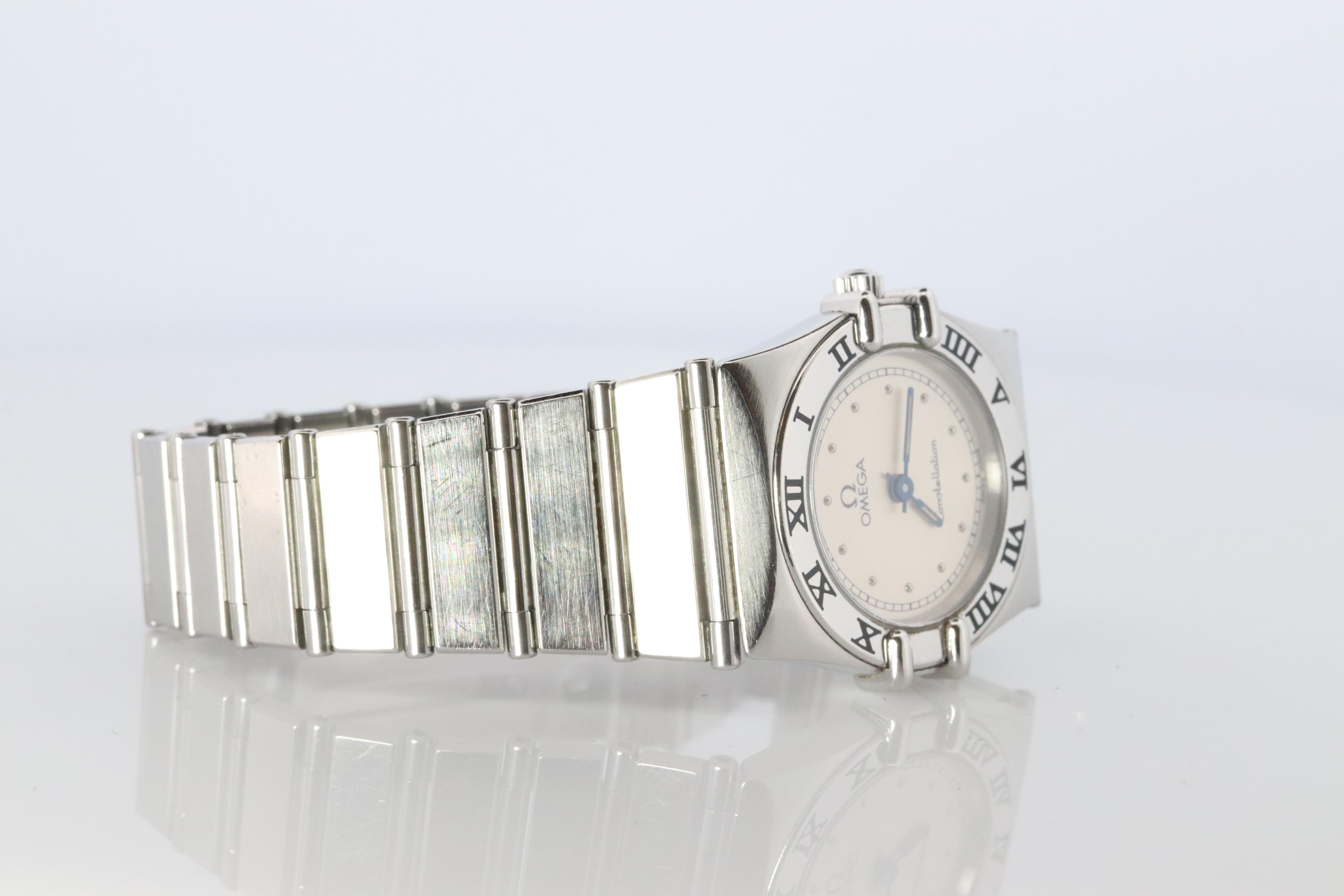 Omega Uhr. Damen Omega  Constellation Damen-Armbanduhr im Zustand „Gut“ im Angebot in Port Charlotte, FL