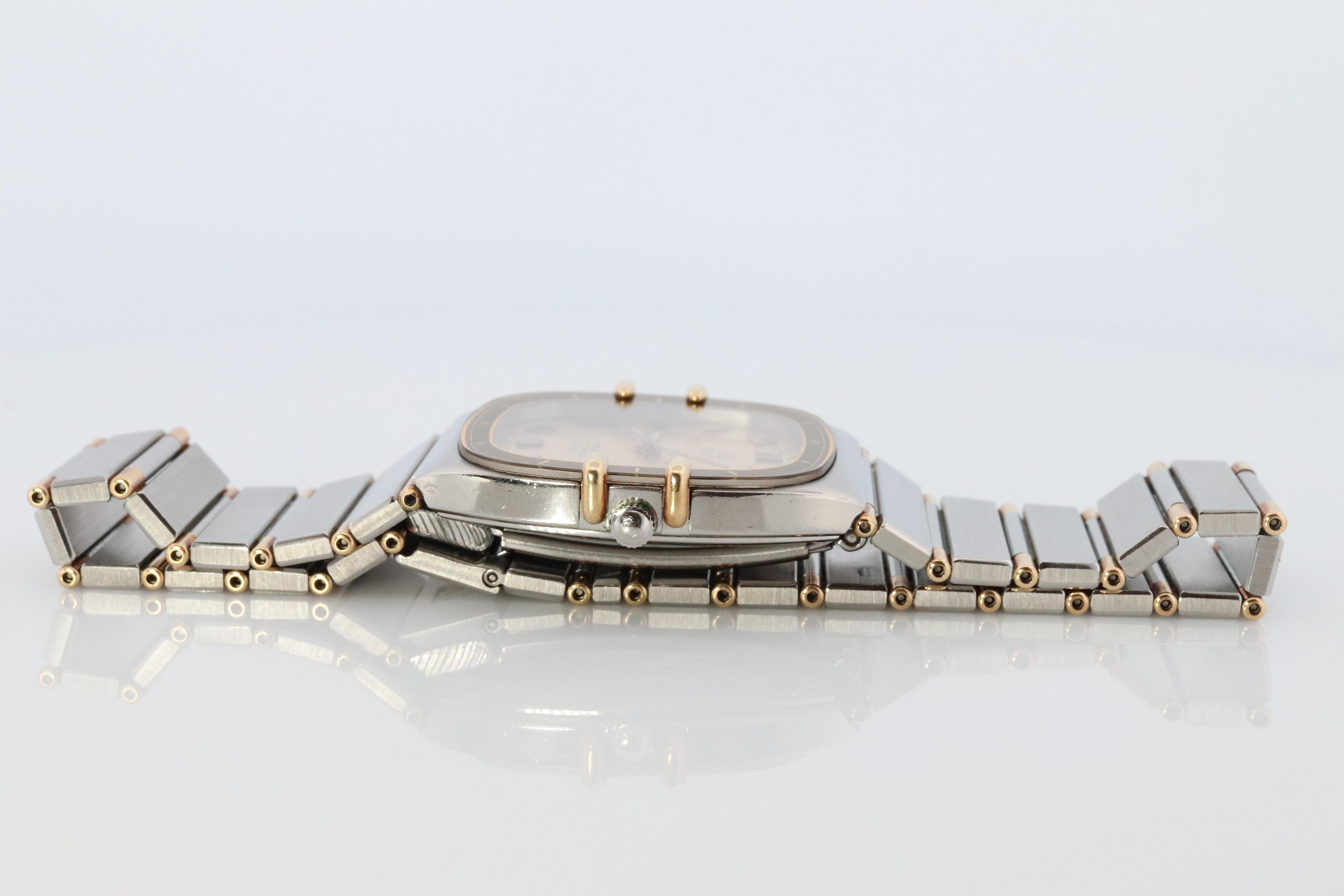 Omega Watch.  Omega Constellation Chronometer Quartz 1431 Date Wristwatch. 1