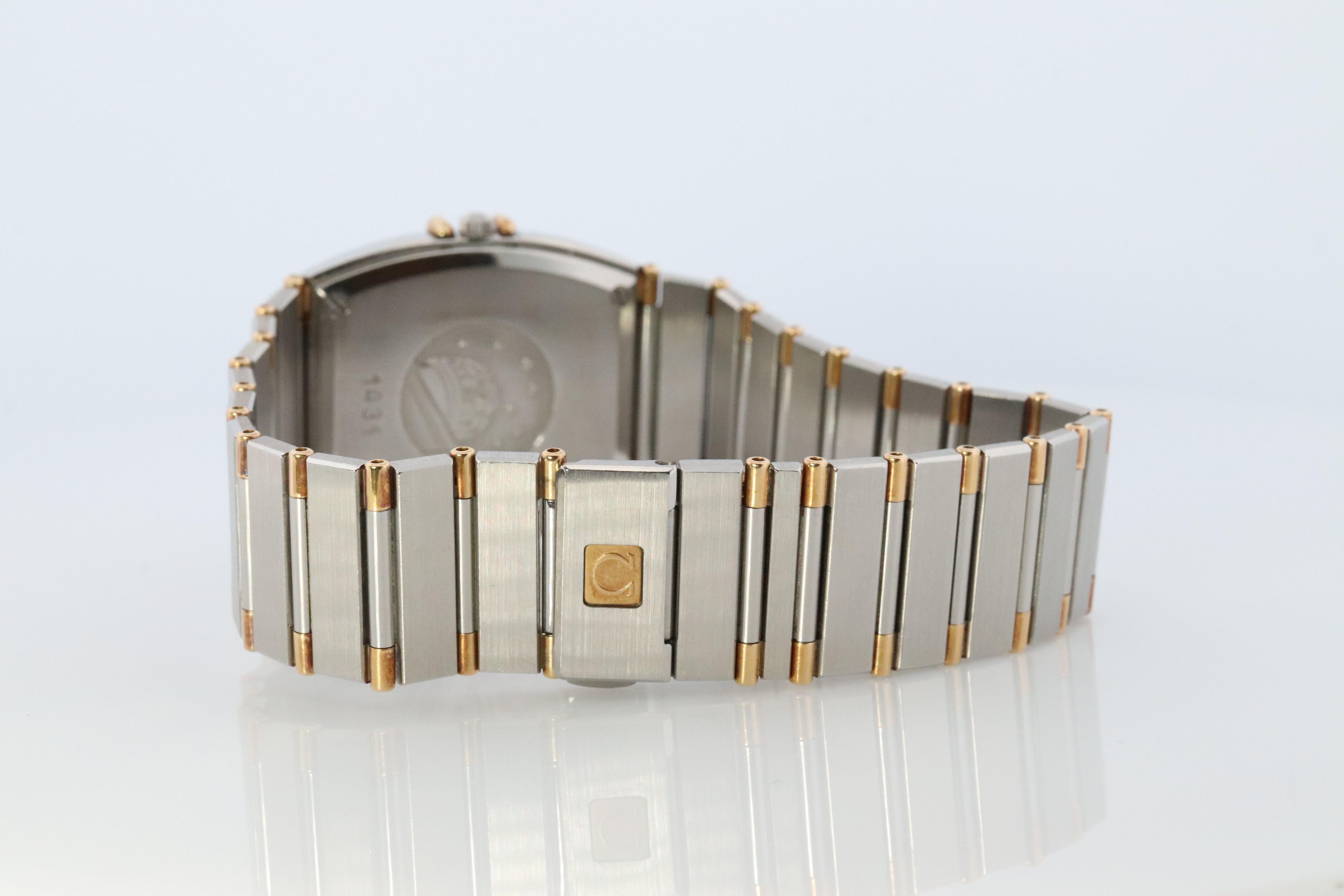 Omega Watch.  Omega Constellation Chronometer Quartz 1431 Date Wristwatch. 3
