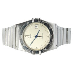 Omega Watch.  Omega Constellation Quartz 1448 Date Wristwatch. Mens Omega