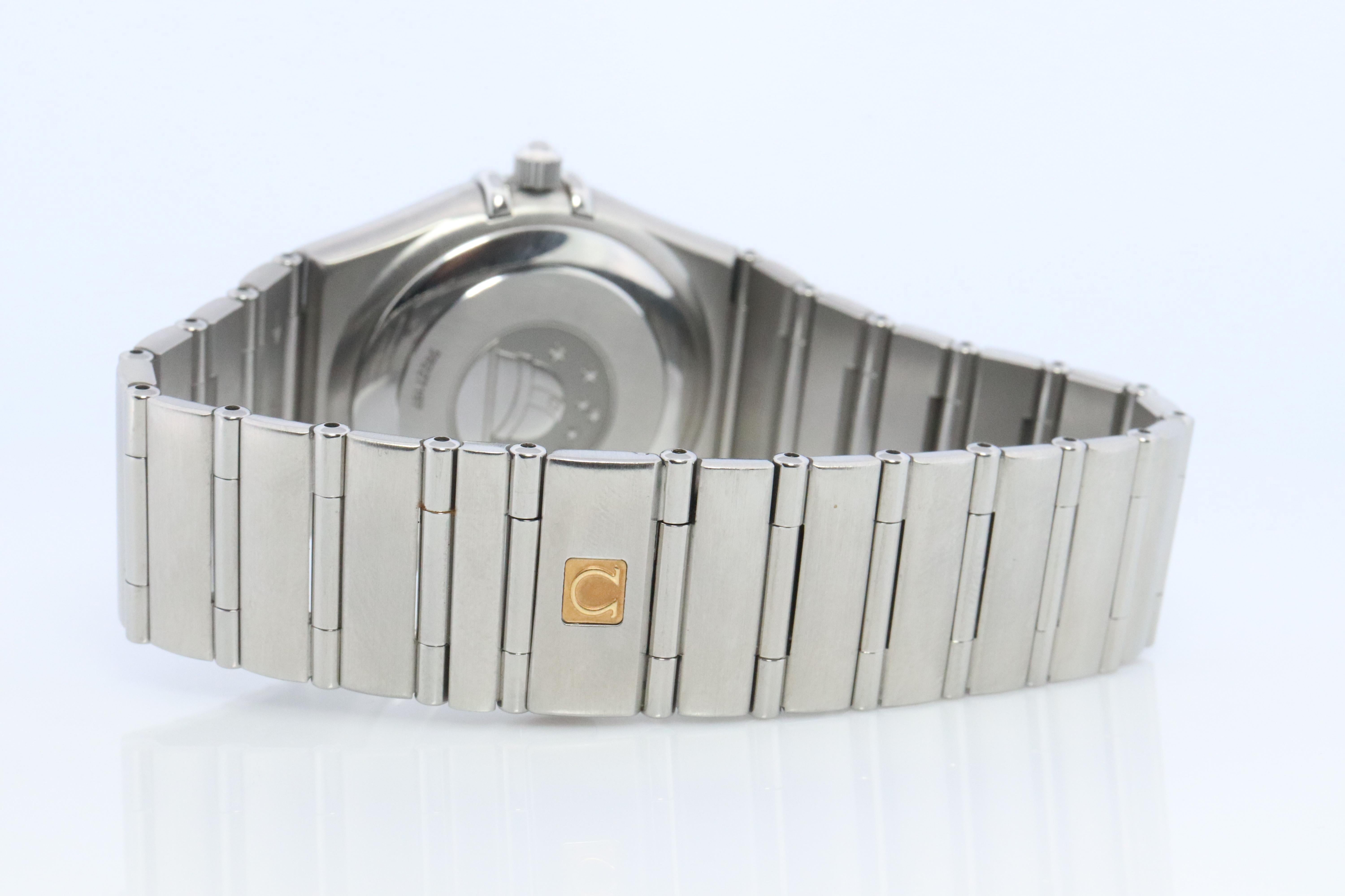 Men's Omega Watch.  Omega Constellation Quartz 1552 Date Wristwatch. Mens Omega For Sale