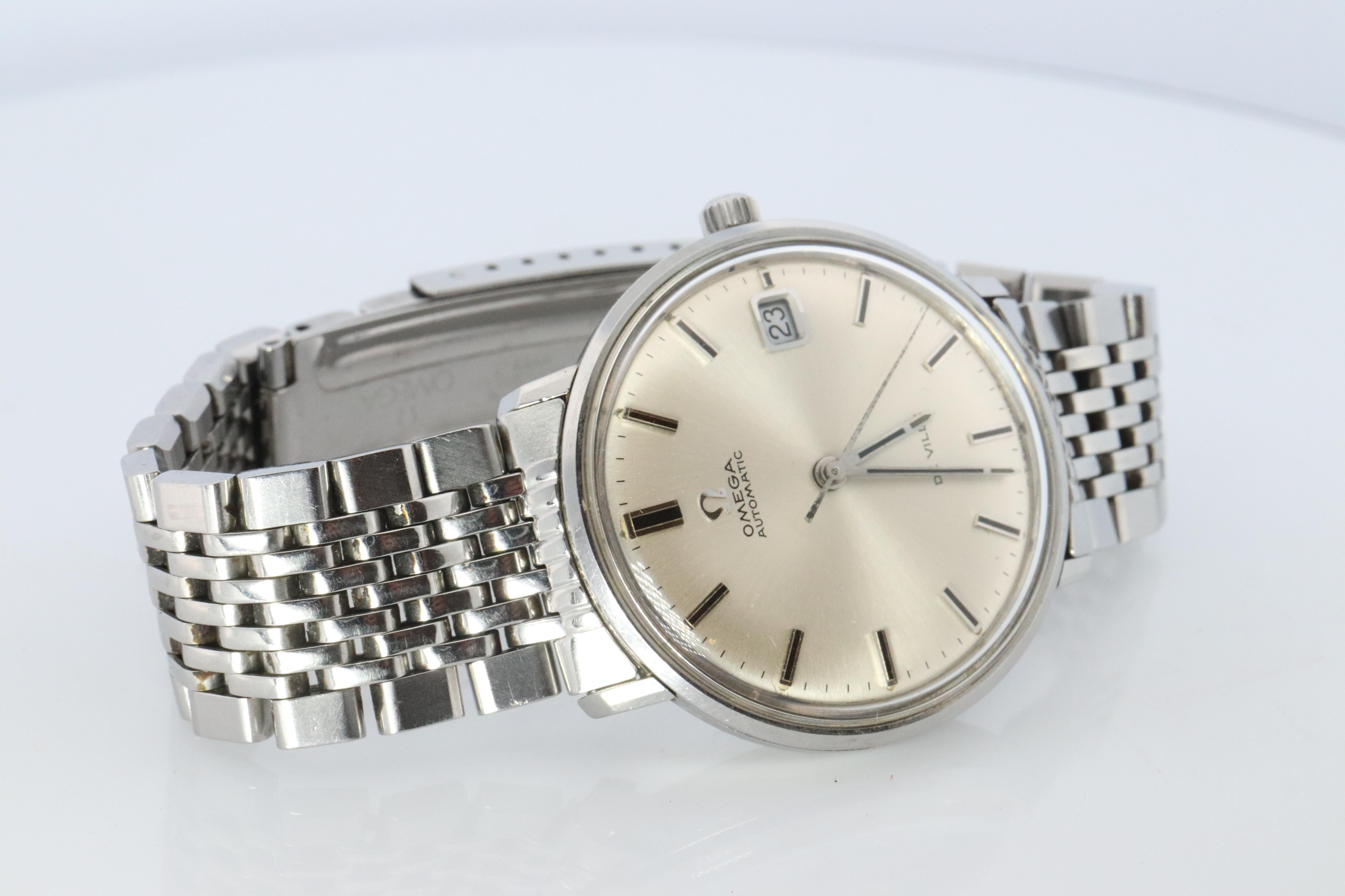 Omega Watch. Omega Seamaster Vintage Automatic Mens. Omega ref. 166033 im Zustand „Gut“ im Angebot in Port Charlotte, FL