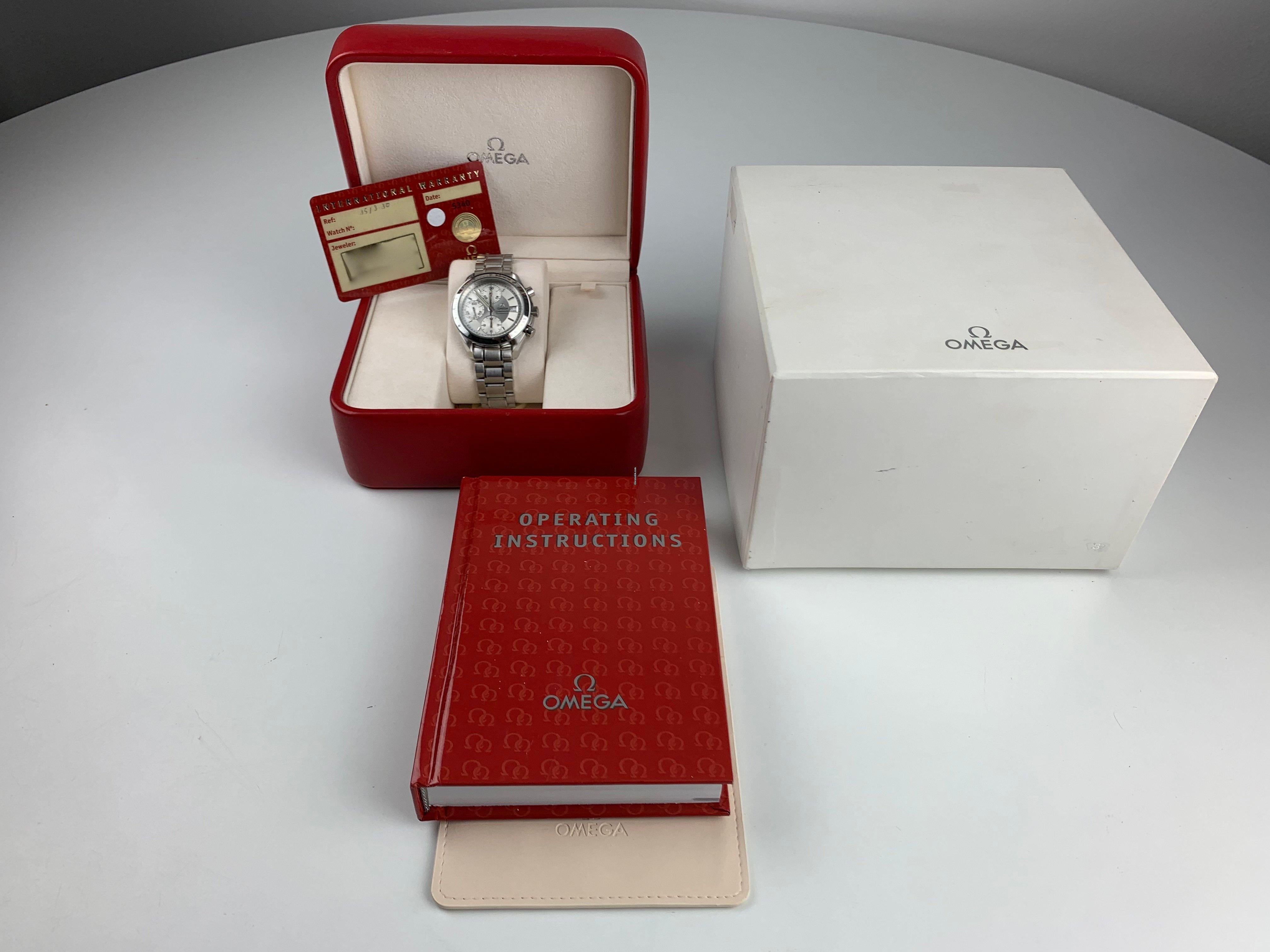Omega Weiße Speedmaster 3513.30,00 Uhr Herren im Angebot