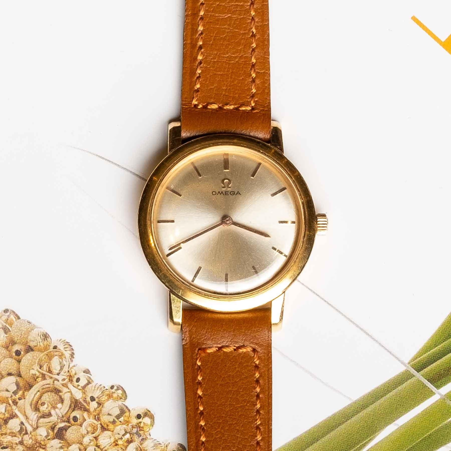 Omega Damenuhr in 18ct Gold - Handaufzug, CIRCA 1960er/70er Jahre im Zustand „Gut“ im Angebot in Milano, MI
