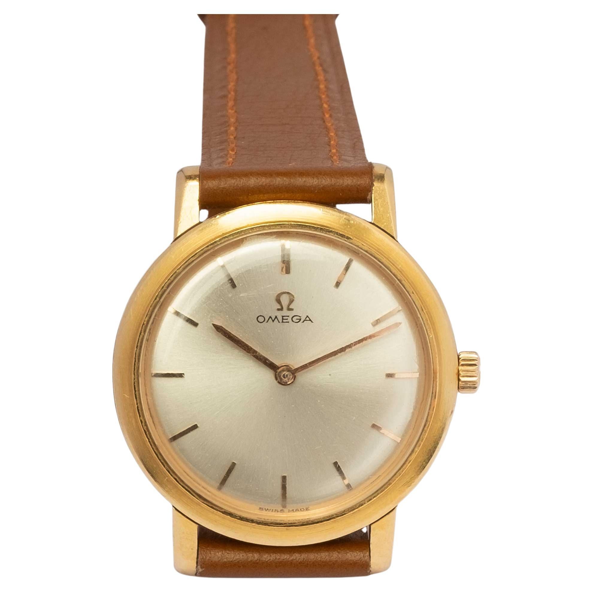 Omega Damenuhr in 18ct Gold - Handaufzug, CIRCA 1960er/70er Jahre im Angebot