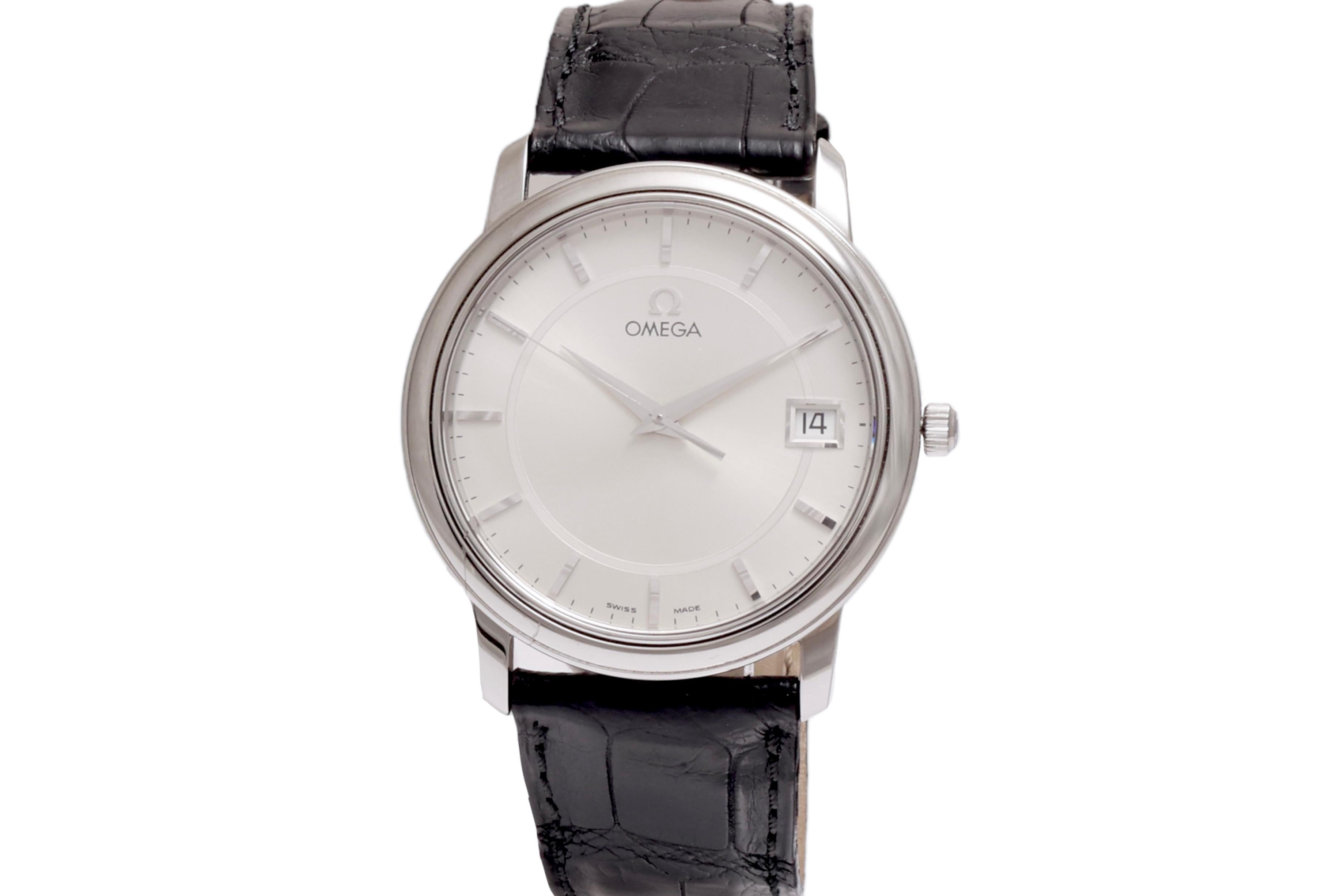 Omega Wrist Watch, Steel, Quartz, Top Condition For Sale 3